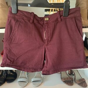 American Eagle Maroon shorts